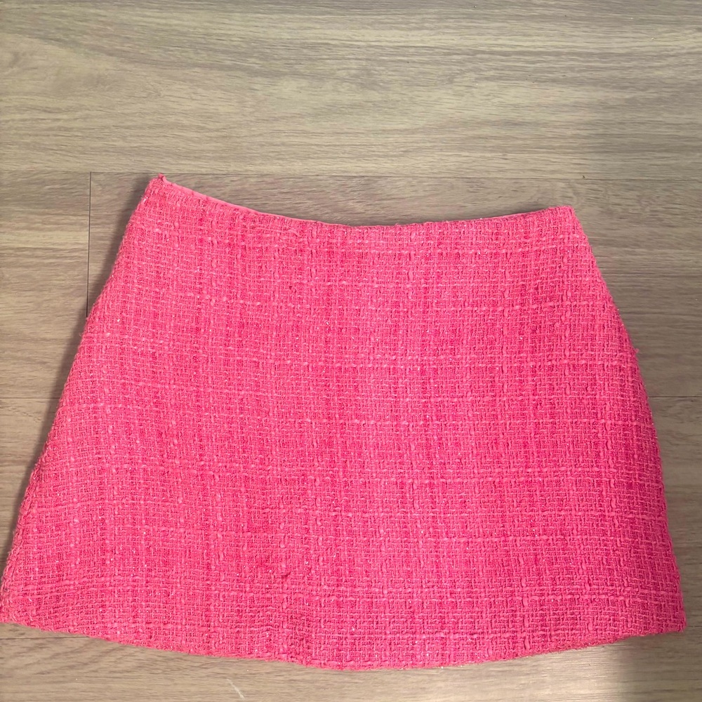 SHEIN Vibrant Pink Mini Skirt